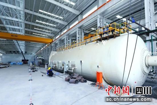 項目建設現場。 項目建設現場。