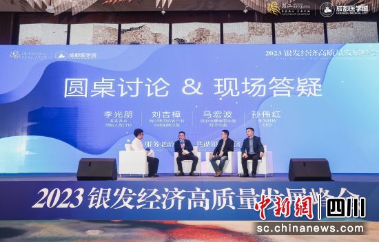圓桌論壇。成都醫學城供圖 圓桌論壇。成都醫學城供圖
