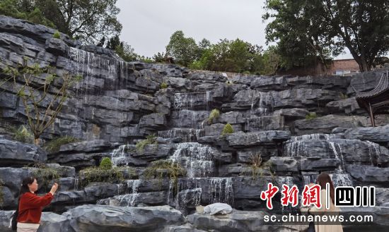 口袋公園美景。 口袋公園美景。