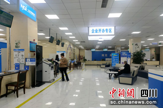 游仙區行政審批局企業服務專區。 游仙區融媒體中心供圖 游仙區行政審批局企業服務專區。 游仙區融媒體中心供圖