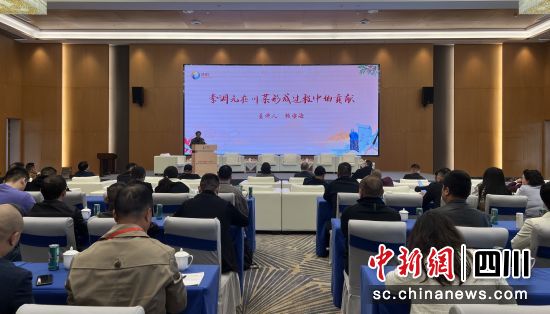 交流會現場。 羅江區委宣傳部供圖 交流會現場。 羅江區委宣傳部供圖
