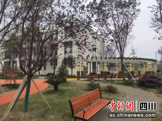 環境優美、配套齊全。陳波 攝 環境優美、配套齊全。陳波 攝
