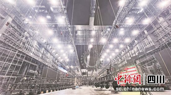 成都影視城內部。郫都區融媒體中心 供圖 成都影視城內部。郫都區融媒體中心 供圖
