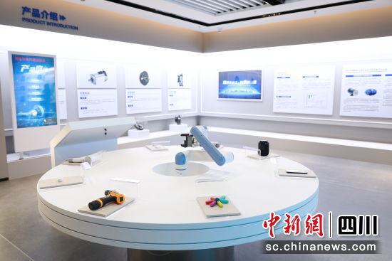 稀土永磁材料的應用場景展示。 馮寶安 攝 稀土永磁材料的應用場景展示。 馮寶安 攝