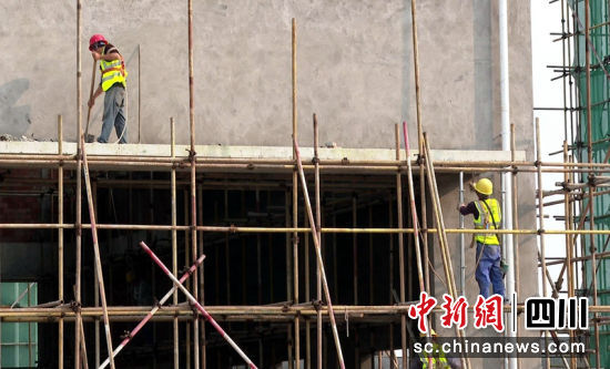 施工現場。劉昌盛 攝 施工現場。劉昌盛 攝