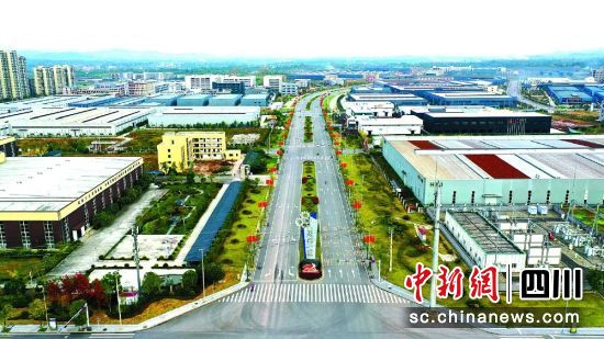 營山經開區的重慶配套產業園。楊漢國 攝 營山經開區的重慶配套產業園。楊漢國 攝