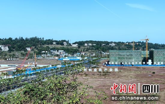 項目建設現場。富順融媒 供圖 項目建設現場。富順融媒 供圖