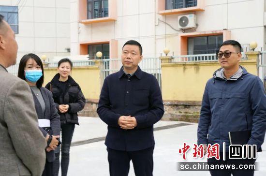 調研督導現場。雨城融媒 供圖 調研督導現場。雨城融媒 供圖