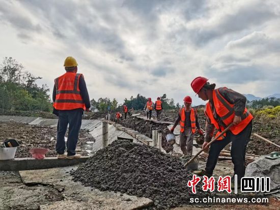 項目建設現場。 安州區委宣傳部供圖 項目建設現場。 安州區委宣傳部供圖