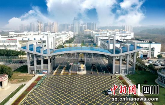 綿陽綜合保稅區。 劉軍 攝 綿陽綜合保稅區。 劉軍 攝