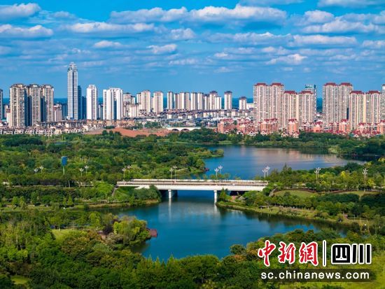 仁壽城市濕地公園。潘建勇 攝 仁壽城市濕地公園。潘建勇 攝