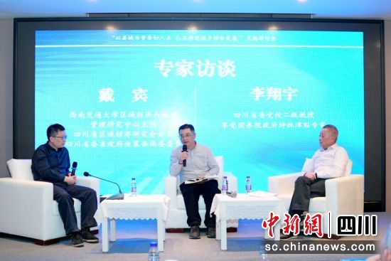 專家訪談。成都市社科聯(院)供圖 專家訪談。成都市社科聯(院)供圖
