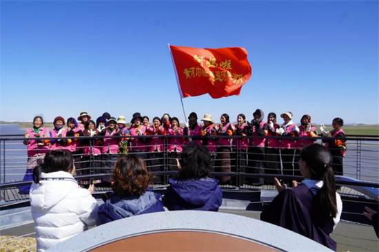 “阿媽啦”黃河巾幗志愿巡河護河隊 “阿媽啦”黃河巾幗志愿巡河護河隊