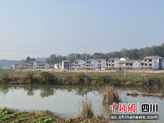 高坡村城鄉土地增減掛鉤項目建設點。簡陽融媒 供圖 高坡村城鄉土地增減掛鉤項目建設點。簡陽融媒 供圖
