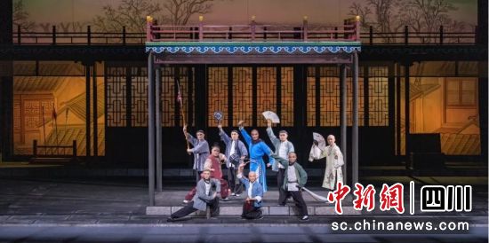 《進京》節目劇照。(四川省文化和旅游廳供圖) 《進京》節目劇照。(四川省文化和旅游廳供圖)