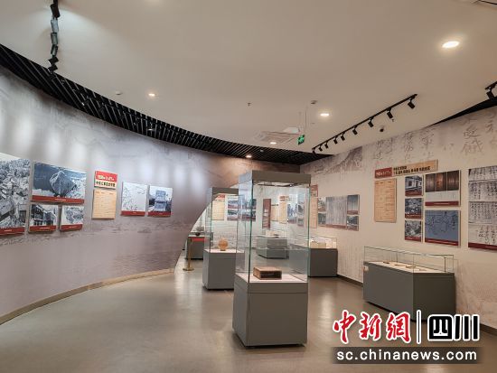 紅軍長(zhǎng)征四渡赤水博物館。(四川省文物局供圖) 紅軍長(zhǎng)征四渡赤水博物館。(四川省文物局供圖)