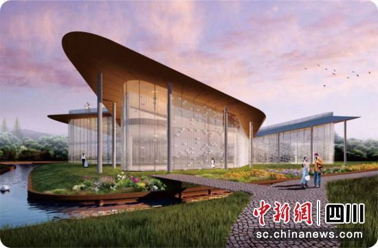 成都世園會郫都分會場概念圖。郫都區融媒體中心 供圖 成都世園會郫都分會場概念圖。郫都區融媒體中心 供圖
