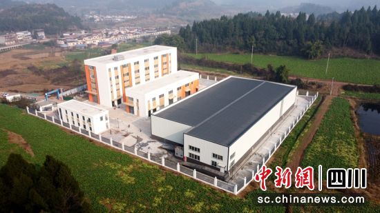 簡陽市產地初加工及冷鏈倉儲中心項目。中際集團供圖 簡陽市產地初加工及冷鏈倉儲中心項目。中際集團供圖
