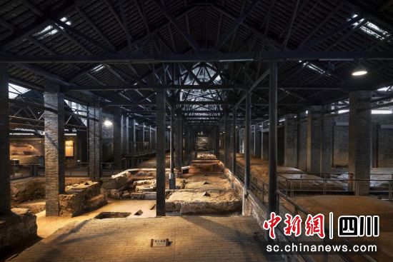 成都首條酒旅融合線路起點(diǎn)——水井坊博物館。水井坊 供圖 成都首條酒旅融合線路起點(diǎn)——水井坊博物館。水井坊 供圖