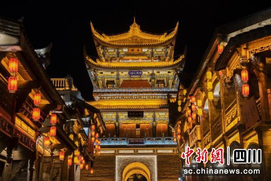 建昌古城夜景。(華采堂企業 供圖) 建昌古城夜景。(華采堂企業 供圖)