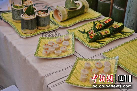 “我愛家鄉菜”主題成果展示。長寧縣融媒體中心供圖 “我愛家鄉菜”主題成果展示。長寧縣融媒體中心供圖