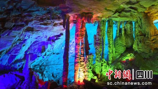 珙縣石板溪娃娃魚生態園景區。廖珈攝 珙縣石板溪娃娃魚生態園景區。廖珈攝