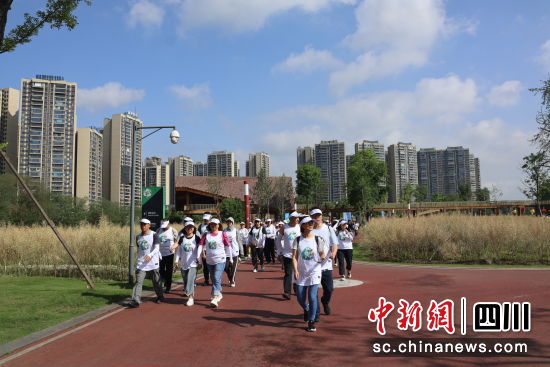 活動現場。武侯區河長制辦公室供圖 活動現場。武侯區河長制辦公室供圖