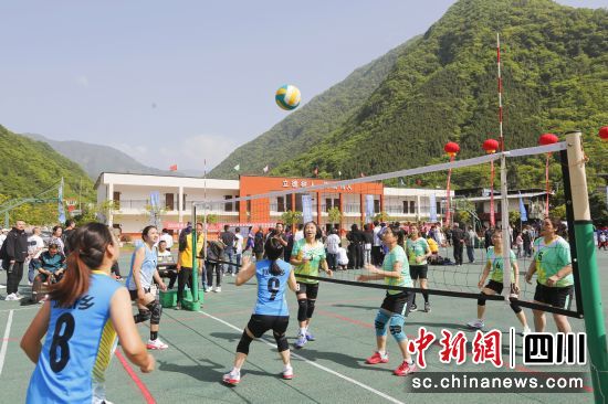 活動現場。 北川縣委宣傳部供圖 活動現場。 北川縣委宣傳部供圖