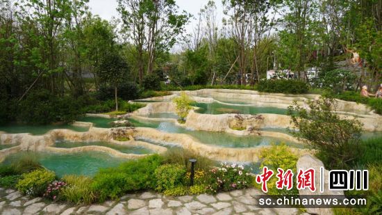 阿壩園驚艷亮相。阿壩州委宣傳部供圖 阿壩園驚艷亮相。阿壩州委宣傳部供圖