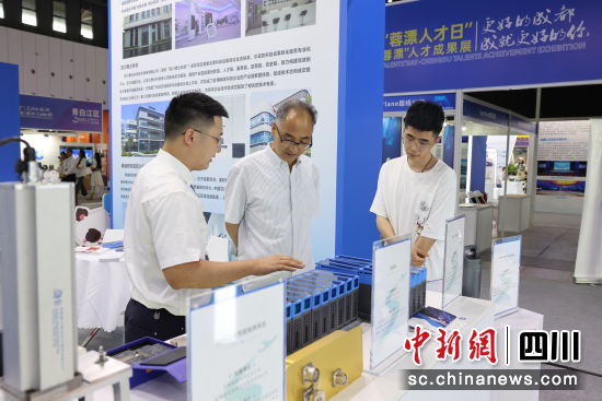 圖為成都雙流展示區現場。成都市雙流區 供圖 圖為成都雙流展示區現場。成都市雙流區 供圖