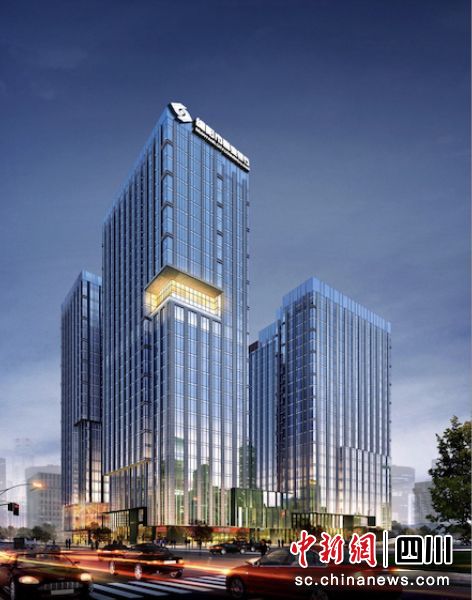 綿陽市商業銀行辦公大樓。綿商行 供圖 綿陽市商業銀行辦公大樓。綿商行 供圖