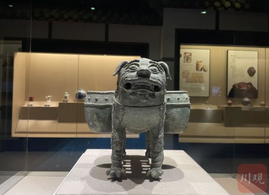 瀘州市博物館內展覽。周志敏 攝 瀘州市博物館內展覽。周志敏 攝
