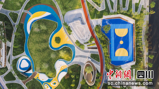 交子公園實景圖,交子公園金融商務區發展服務局供圖 交子公園實景圖,交子公園金融商務區發展服務局供圖