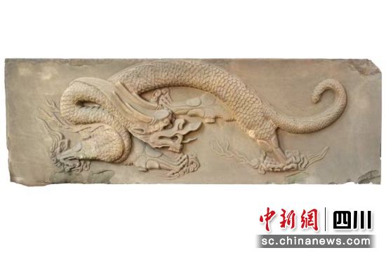 “青龍石刻”。瀘縣融媒體中心供圖 “青龍石刻”。瀘縣融媒體中心供圖