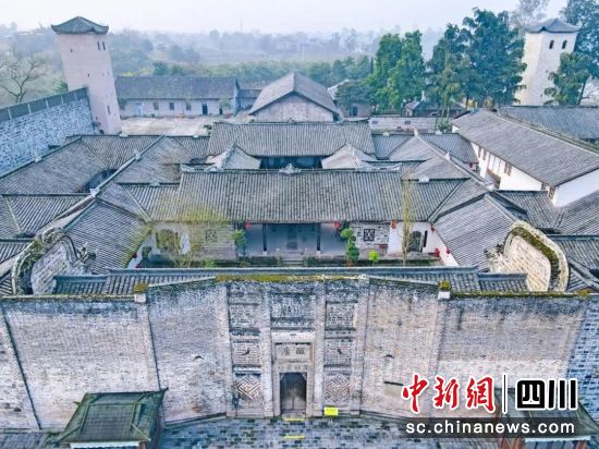 瀘縣屈氏莊園。瀘州市文化廣播電視和旅游局供圖 瀘縣屈氏莊園。瀘州市文化廣播電視和旅游局供圖