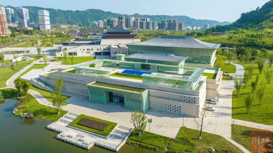 宜賓竹文化博物館外觀。 宜賓竹文化博物館外觀。