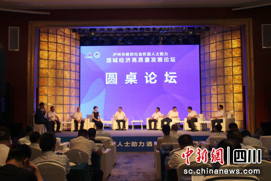 論壇現場。瀘州市委統戰部供圖 論壇現場。瀘州市委統戰部供圖