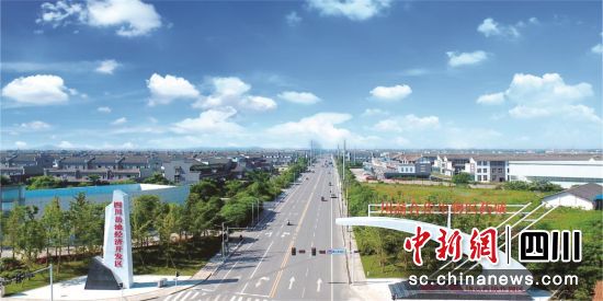 岳池經濟開發區。岳池縣委宣傳部供圖 岳池經濟開發區。岳池縣委宣傳部供圖