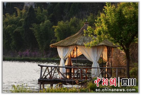 悠然島。簡陽融媒體中心 供圖 悠然島。簡陽融媒體中心 供圖