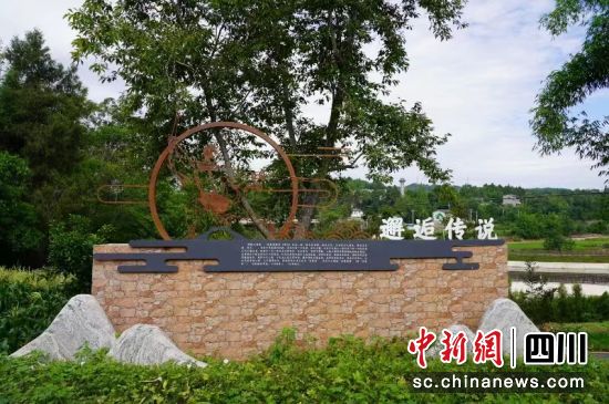 芙蓉溪配套景觀打造。 江油市委宣傳部供圖 芙蓉溪配套景觀打造。 江油市委宣傳部供圖