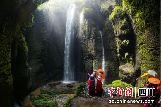 僰王山景區美麗一景。蜀南文旅集團 供圖 僰王山景區美麗一景。蜀南文旅集團 供圖