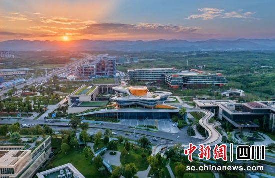 成都東部新區城市核心區。成都東部新區 供圖 成都東部新區城市核心區。成都東部新區 供圖