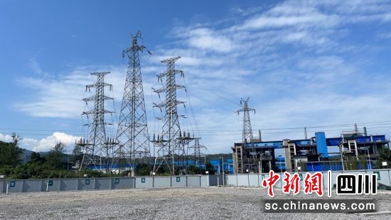 屏山大橋變電站。宜賓市新能源公司 供圖 屏山大橋變電站。宜賓市新能源公司 供圖