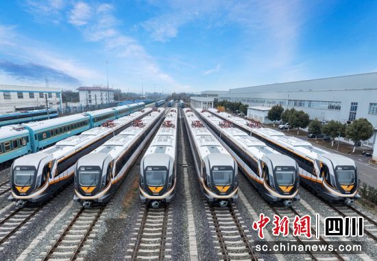 成都軌道交通資陽線列車。成都軌道集團供圖 成都軌道交通資陽線列車。成都軌道集團供圖