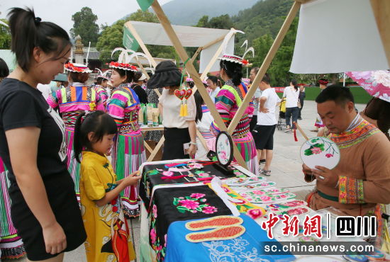 鄉鎮特色文化展示。 平武縣委宣傳部供圖 鄉鎮特色文化展示。 平武縣委宣傳部供圖