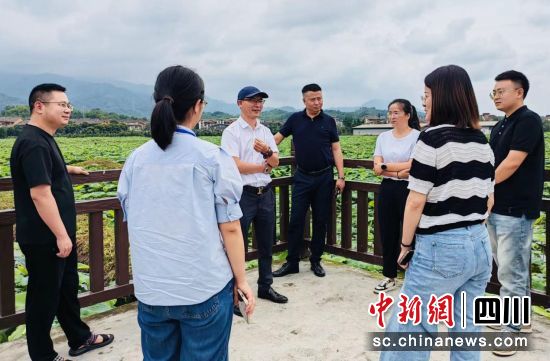 調研現場。邛崍市委統戰部 供圖 調研現場。邛崍市委統戰部 供圖