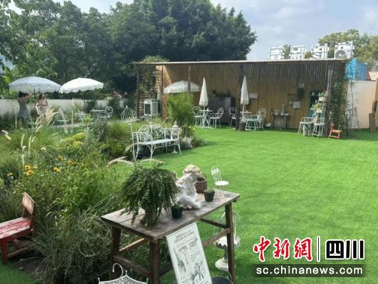 南法花園外景。徐詩琪 攝 南法花園外景。徐詩琪 攝