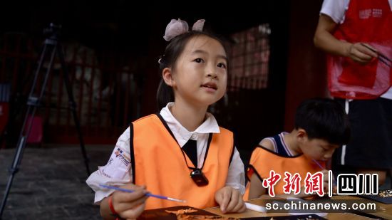 研學(xué)活動(dòng)現(xiàn)場(chǎng)。 平武縣融媒體中心供圖 研學(xué)活動(dòng)現(xiàn)場(chǎng)。 平武縣融媒體中心供圖