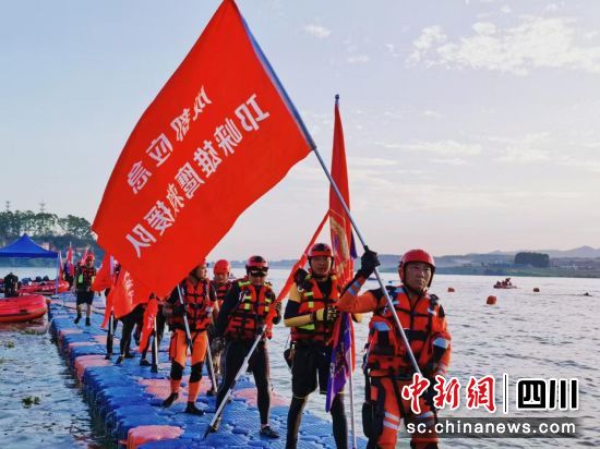 演練現場。邛崍市委統戰部 供圖 演練現場。邛崍市委統戰部 供圖