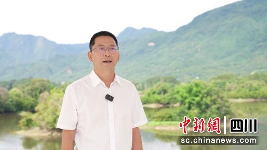 安州區(qū)委書(shū)記胡斌。四川省文化和旅游廳 供圖 安州區(qū)委書(shū)記胡斌。四川省文化和旅游廳 供圖